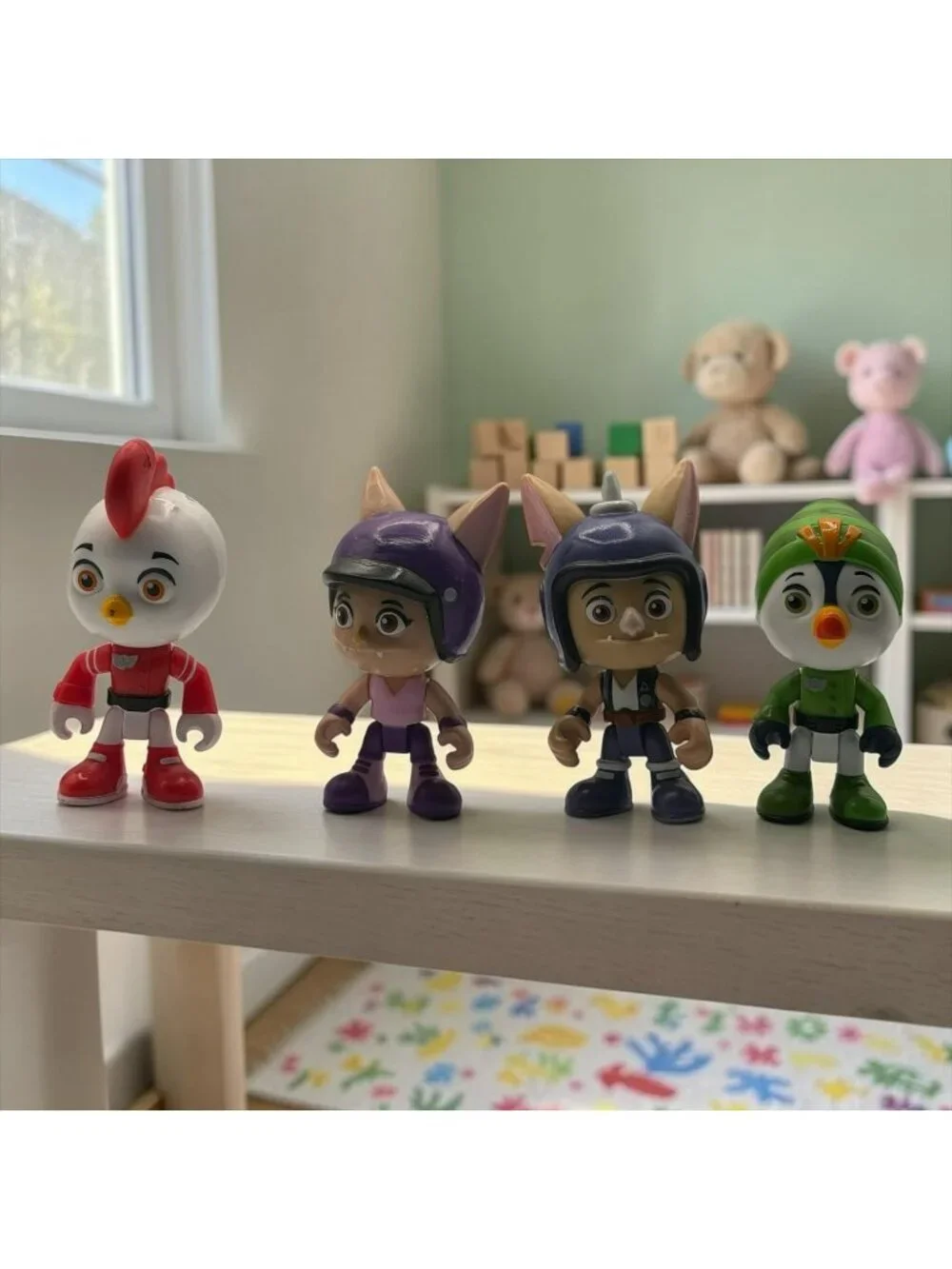Nick Jr Top Wing Mini Figure Set Of 4 Characters Collectible Toys